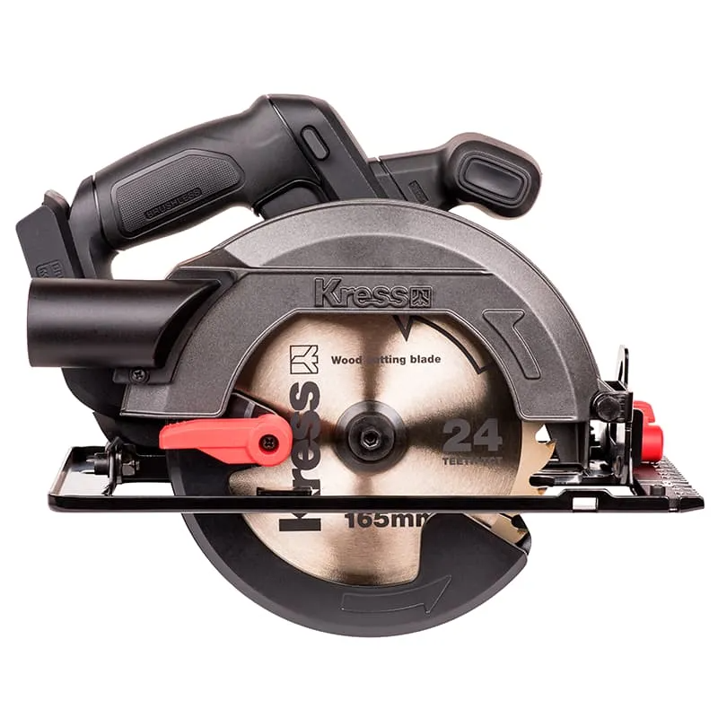 Дисковая (циркулярная) пила KRESS KU520.9 20V 165мм аккумуляторная, без АКБ и ЗУ